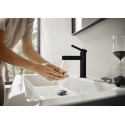 Смеситель Hansgrohe Finoris 100 76010670 для раковины, матовый черный