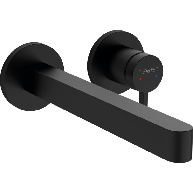 Смеситель Hansgrohe Finoris 76050670 для раковины, матовый черный