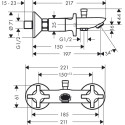 Смеситель Hansgrohe Logis Classic 71240000 HG для ванны с душем