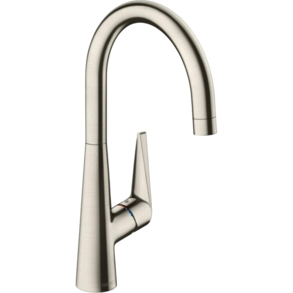 Смеситель Hansgrohe Talis M51 72810800 для кухонной мойки, сталь
