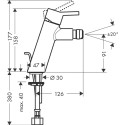 Смеситель Hansgrohe Talis S2 32240000 для биде