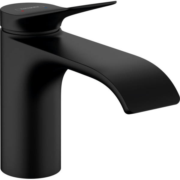 Смеситель Hansgrohe Vivenis 80 75012670 для раковины, матовый черный