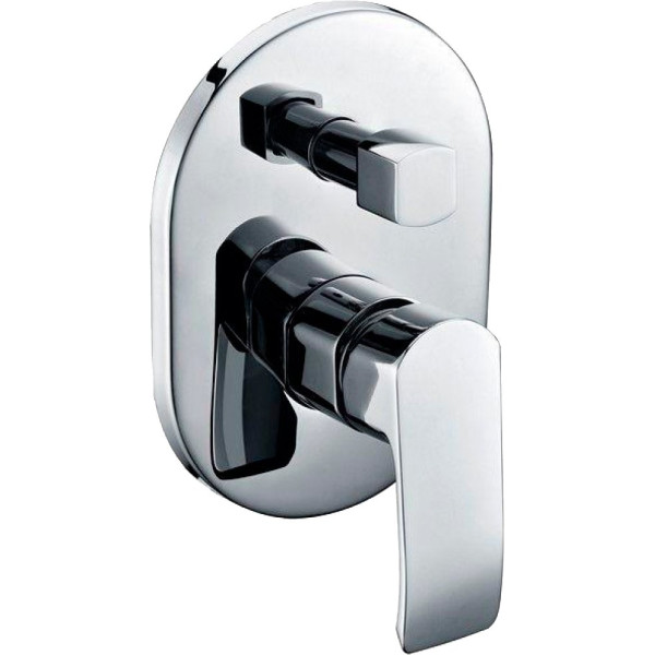 Смеситель Kaiser Aurora 67277 С ВНУТРЕННЕЙ ЧАСТЬЮ, для ванны с душем