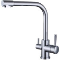 Смеситель Kaiser Merkur 26044 для кухонной мойки, хром