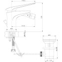 Смеситель Lemark Allegro LM5908CW для биде