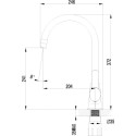 Смеситель Lemark Atlantiss LM3255C для кухонной мойки