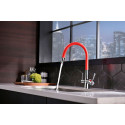 Смеситель Lemark Comfort LM3075C-Red для кухонной мойки