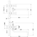 Смеситель Lemark Flora LM0151C универсальный