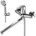 Смеситель Lemark Linara LM0451C универсальный + душевая штанга
