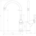 Смеситель Lemark Minima LM3805C для кухонной мойки