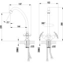 Смеситель Lemark Partner LM6544C для кухонной мойки