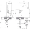 Смеситель Margaroli Classica RU1001AA01BR для раковины