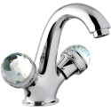 Смеситель Migliore Axo Swarovski ML.AXO-634F.CR для раковины, хром