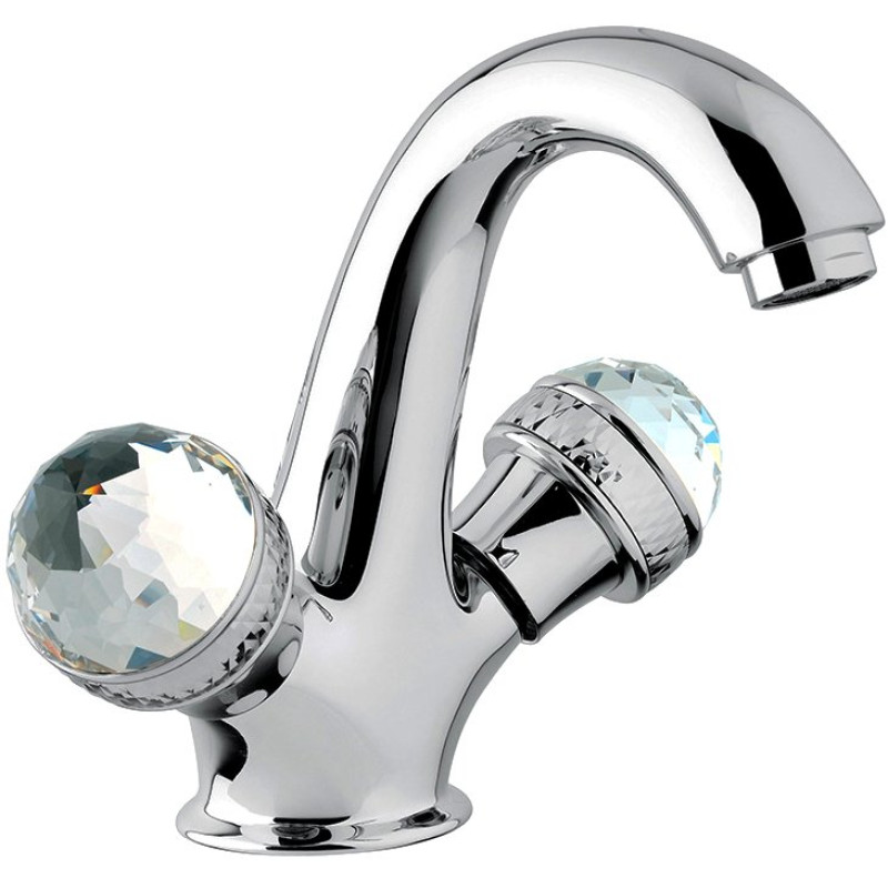 Смеситель Migliore Axo Swarovski ML.AXO-634F.CR для раковины, хром