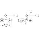 Смеситель Migliore Princeton Plus ML.CUC-8052.DO для кухонной мойки, золото