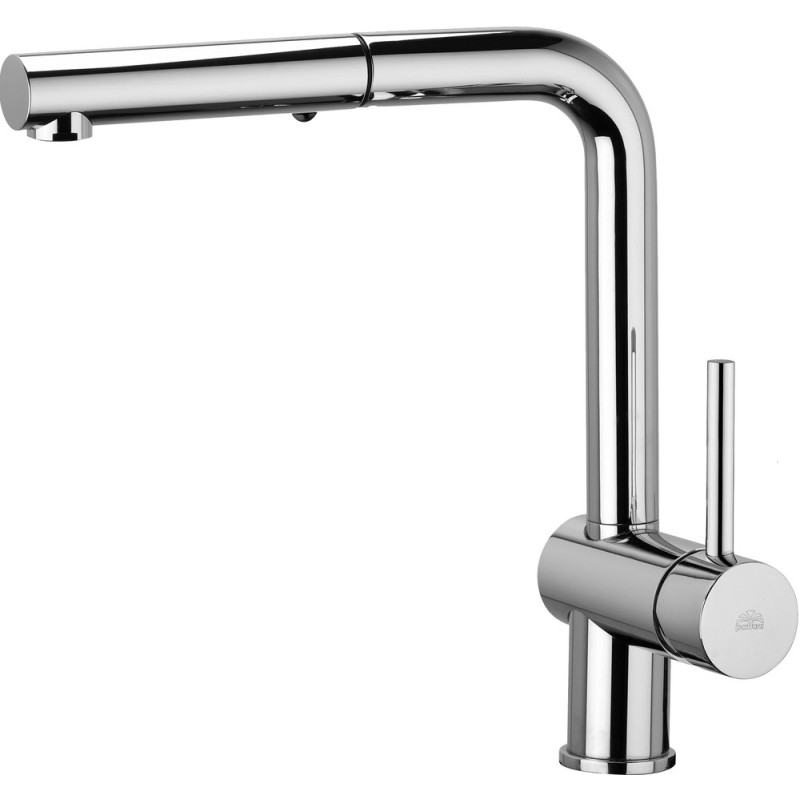 Смеситель Paffoni Light LIG285CR-MET для кухонной мойки