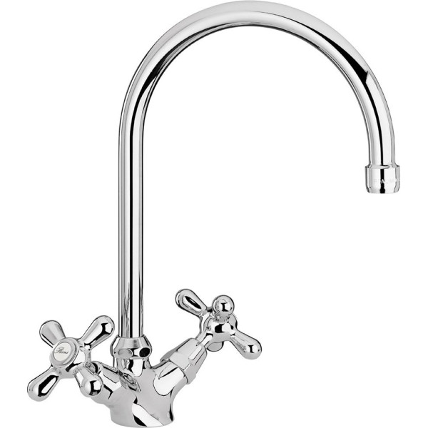 Смеситель Paini Liberty 17CR572LMKM для кухонной мойки