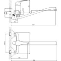 Смеситель Rossinka A A35-34 универсальный