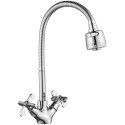 Смеситель Rossinka RS42 RS42-75 для кухонной мойки с гибким изливом
