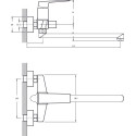 Смеситель Rush Thira TR3635-51 универсальный