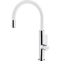 Смеситель TEKA Kitchen FOT 995 WHITE для кухонной мойки