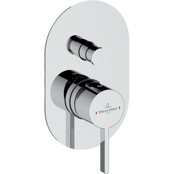 Смеситель Villeroy & Boch Dawn TVS10600400061 С ВНУТРЕННЕЙ ЧАСТЬЮ, для ванны с душем