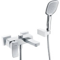Смеситель Wasserkraft Aller 1061WHITE для ванны с душем