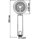 Смеситель Wasserkraft Aller 1061 для ванны с душем