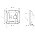 Терморегулятор IQ Watt Thermostat M белый