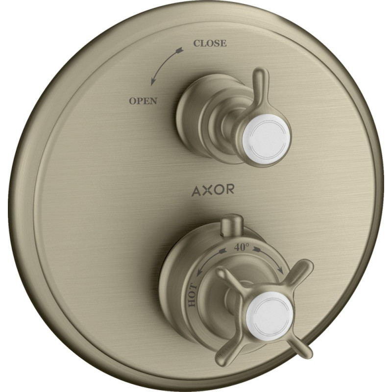 Термостат Axor Montreux 16800820 для душа, шлифованный никель