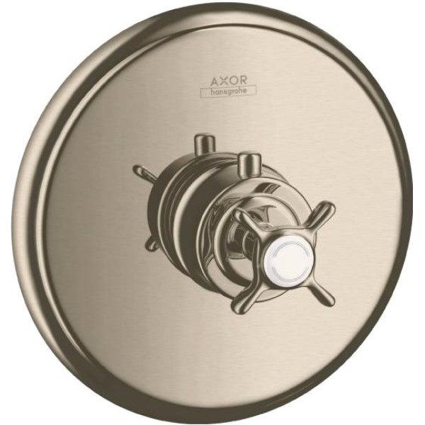 Термостат Axor Montreux HighFlow 16815820 для душа, шлифованный никель