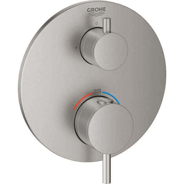 Термостат Grohe Atrio 24134DC3 для душа, суперсталь