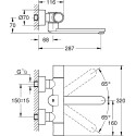 Термостат Grohe Eurosmart Cosmopolitan E Special 36454000 для раковины, хром