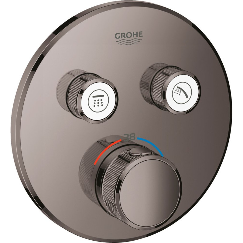 Термостат Grohe Grohtherm SmartControl 29119A00 для душа, темный графит