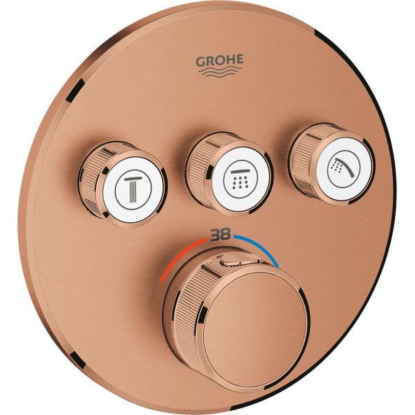 Термостат Grohe Grohtherm SmartControl 29121DL0 для душа, теплый закат