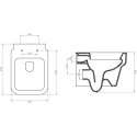 Унитаз подвесной BelBagno Janice BB124CH