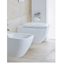 Унитаз подвесной Duravit Happy D.2 белый аlpin + ершик