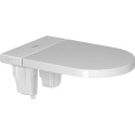 Унитаз подвесной Duravit ME by Starck 2510092000 с крышкой биде