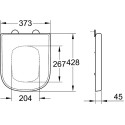 Унитаз подвесной Grohe Euro Ceramic 3920600H компактный
