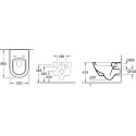Унитаз подвесной Villeroy & Boch Subway 2.0 5600 1001 alpin