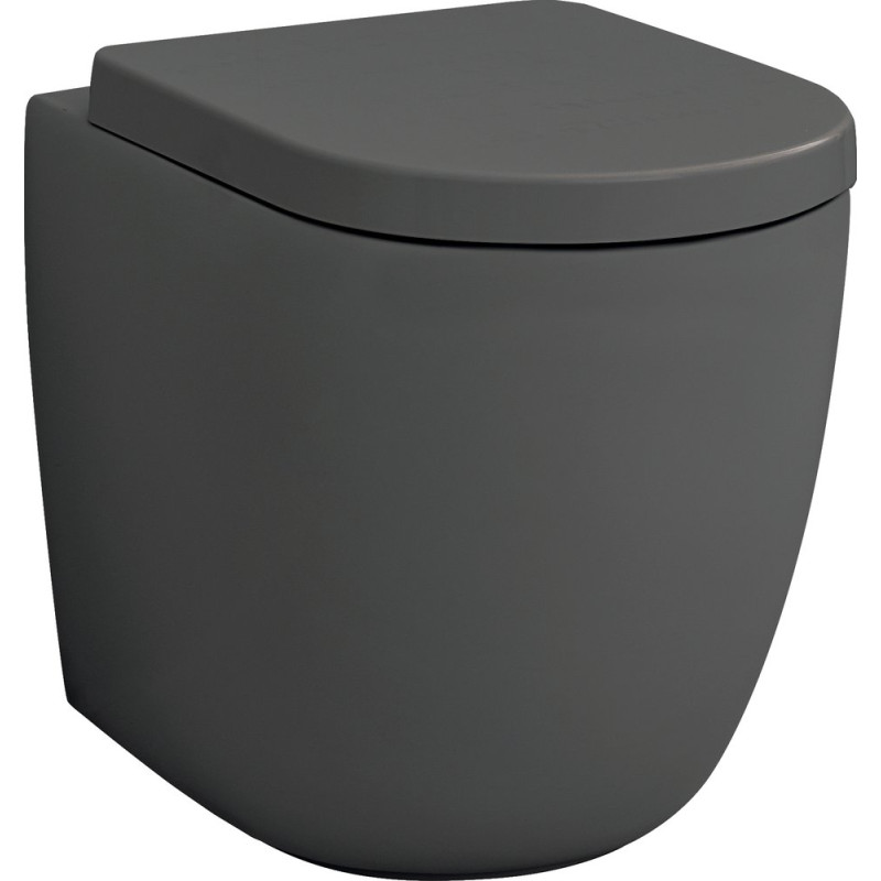 Унитаз приставной ArtCeram File FLV005 grigio oliva, безободковый