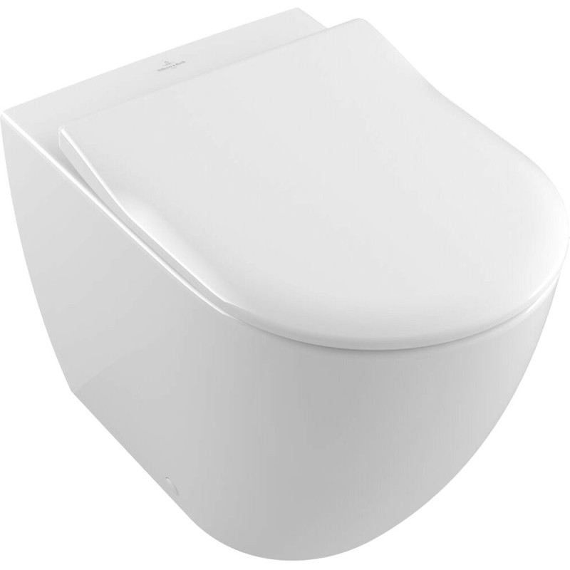 Унитаз приставной Villeroy & Boch Subway 2.0 5602R0R1 alpin CeramicPlus