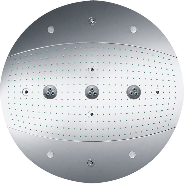 Верхний душ Hansgrohe Raindance rainmaker 600 26117000 с подсветкой