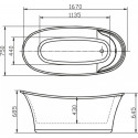 Акриловая ванна BelBagno BB302