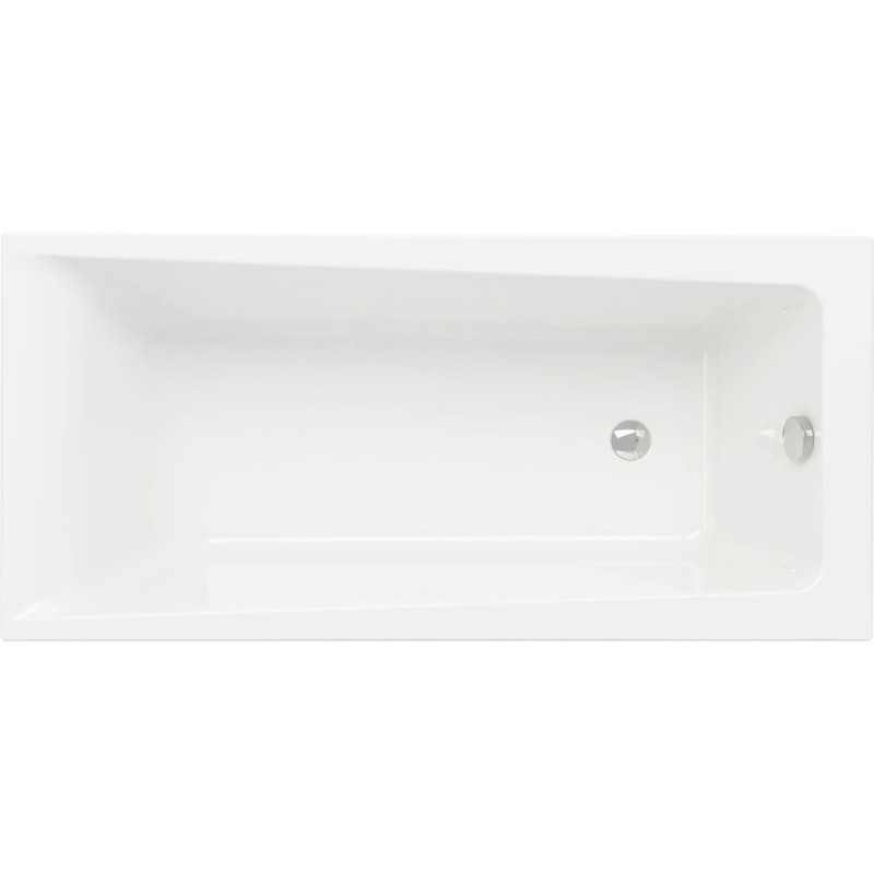 Акриловая ванна Cersanit Lorena 160x70 ультра белый
