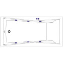 Акриловая ванна Excellent Palace Soft 180x80