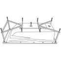 Акриловая ванна Excellent Palace Soft 180x80