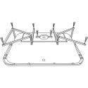 Акриловая ванна Excellent Pryzmat Slim 170x75