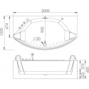 Акриловая ванна Gemy G9079