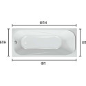 Акриловая ванна Kolpa San String 170x75 см